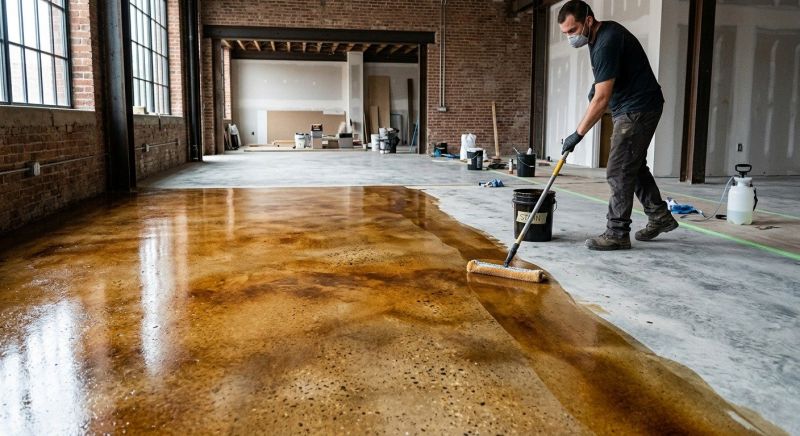 Concrete Tinting in Dallas, TX
