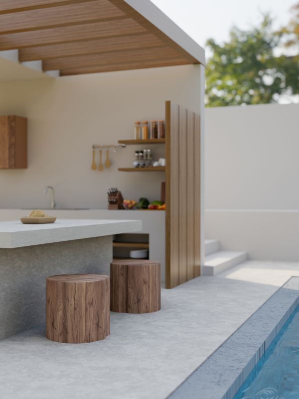 Outdoor Kitchen Area